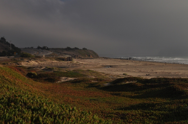 Morro Bay fog coming in